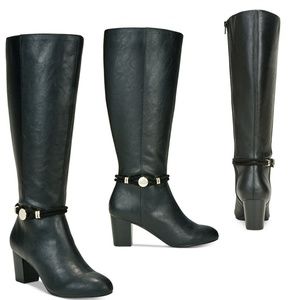 Karen Scott Galee Wide-Calf Dress Boots size 7M WC